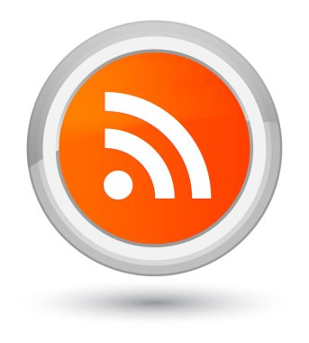 RSS simgesi turuncu yuvarlak düğmesine asal