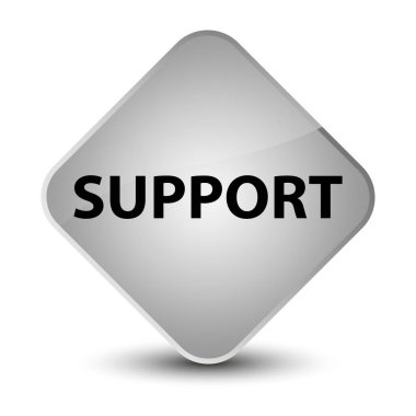 Destek zarif beyaz elmas düğmesi