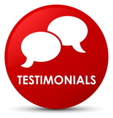 Referansları (sohbet simgesi) kırmızı düğme yuvarlak