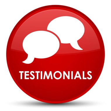 Referansları (sohbet simgesi) özel kırmızı yuvarlak düğmesi