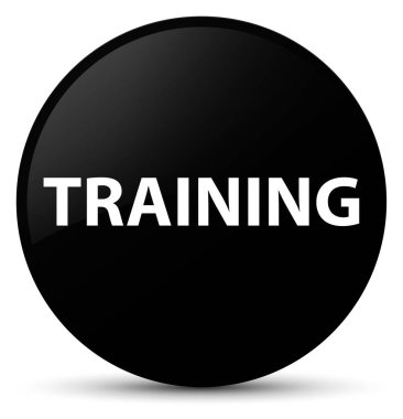 Eğitim siyah yuvarlak düğmesi