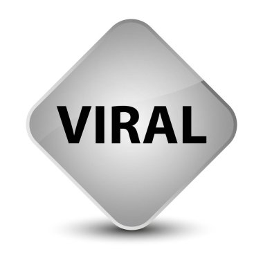 Viral zarif beyaz elmas düğmesi