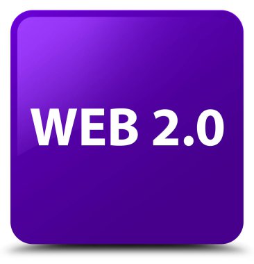 Web 2.0 mor kare düğme