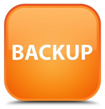 Yedek özel turuncu kare düğmesini