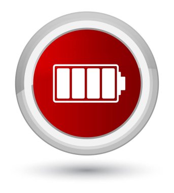 Batarya kutsal kişilerin resmi ana kırmızı yuvarlak düğme