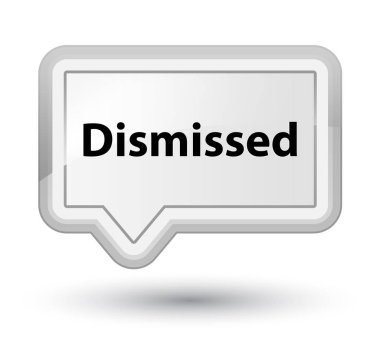 Görevden baş beyaz bayrak düğmesini