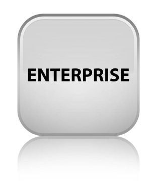 Kurumsal özel beyaz kare düğme