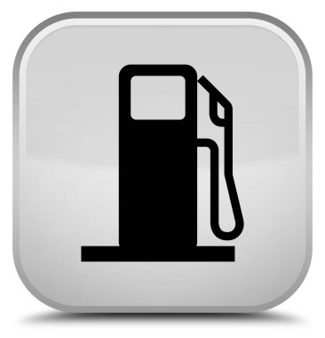 Yakıt dağıtıcı kutsal kişilerin resmi özel beyaz kare düğme