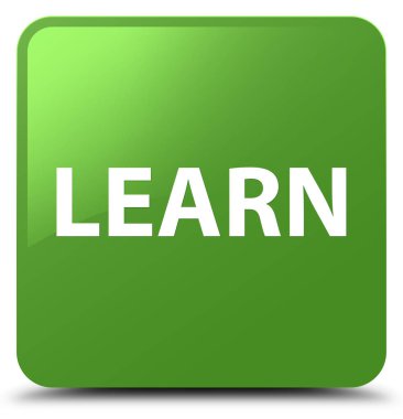 Yumuşak yeşil kare düğme öğrenin