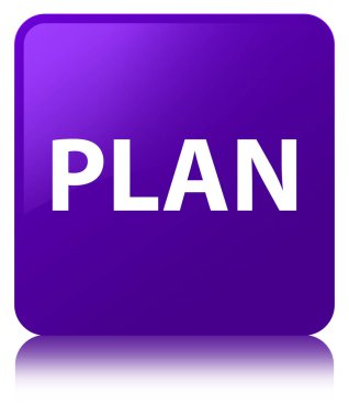 Planını mor kare düğme