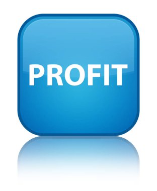 Kar özel camgöbeği mavi kare düğme