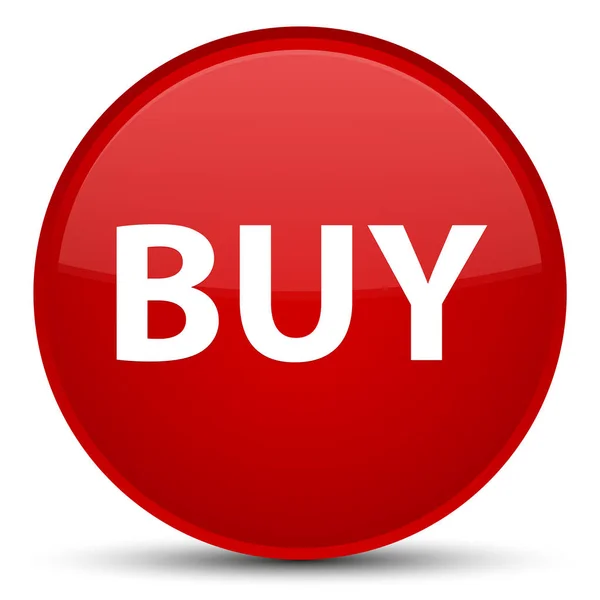 Buy special red round button — Stock Photo, Image