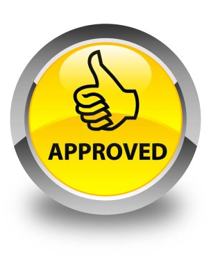 (Simge Yaşasın) parlak düğme sarı onaylı