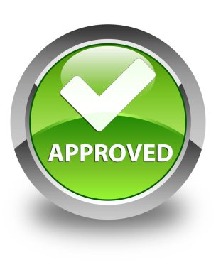 Onaylı (simge doğrulama) düğmesini yeşil parlak