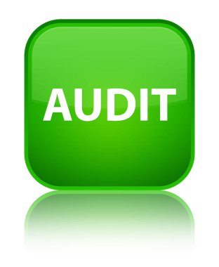 Denetim özel yeşil kare düğme