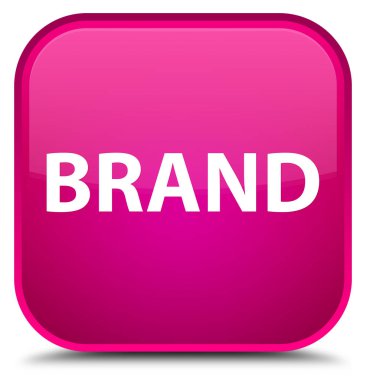 Marka özel pembe kare düğme