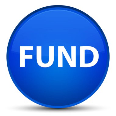 Fon özel mavi yuvarlak düğmesi