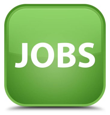 İşleri özel yumuşak yeşil kare düğme