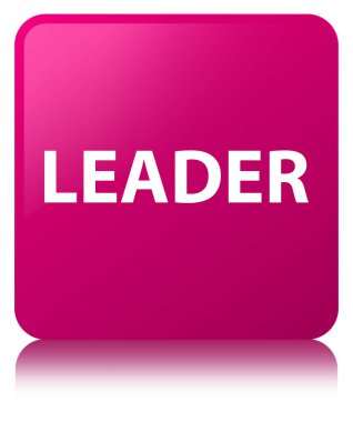 Lider pembe kare düğme