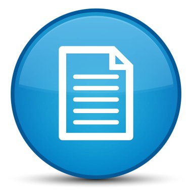 Sayfa simgesi özel mavi mavi yuvarlak düğmesi