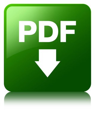 PDF download simgesi yeşil kare düğme