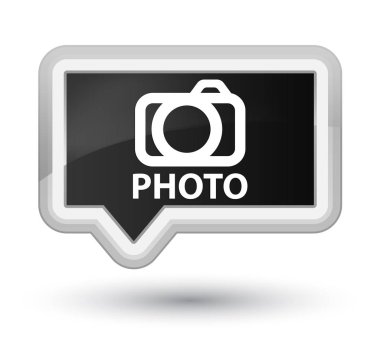 Fotoğraf (kamera simgesi) asal siyah bayrak düğmesini