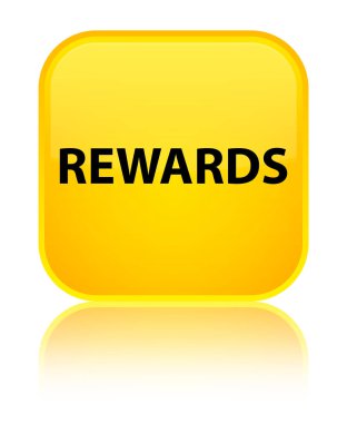 Ödüller özel sarı kare düğme