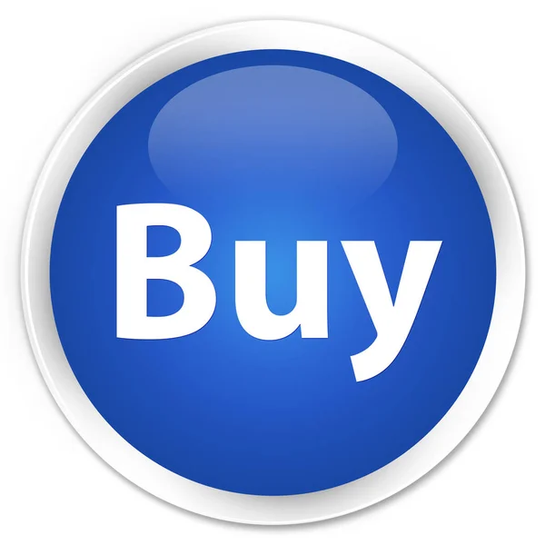 Buy premium blue round button — Stock Photo, Image
