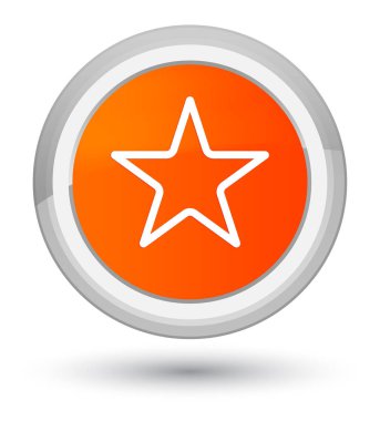 Yıldız simgesi Başbakan turuncu yuvarlak düğmesine