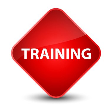 Zarif kırmızı elmas düğme eğitimi