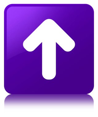 Ok simgesi mor kare düğmesini upload