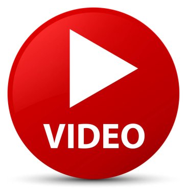 Video kırmızı yuvarlak düğmesi