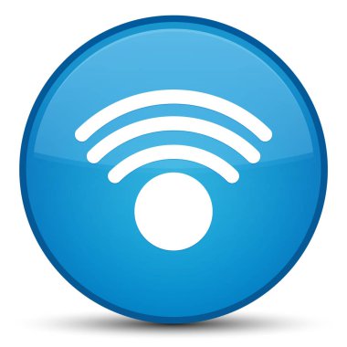 WiFi simgesini özel mavi mavi yuvarlak düğmesi