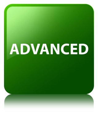 Gelişmiş yeşil kare düğme