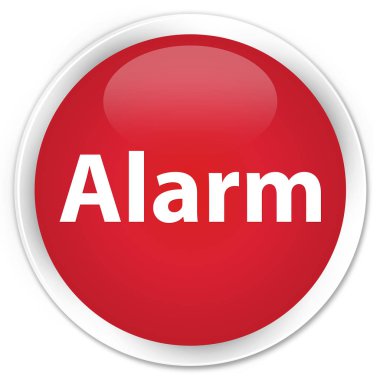Alarm sigorta primi kırmızı yuvarlak düğmesi