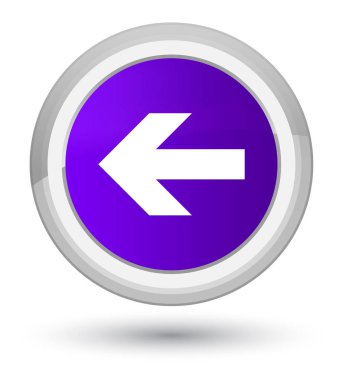 Geri ok simgesini Ana mor yuvarlak düğmesi