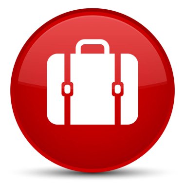 Çanta kutsal kişilerin resmi özel kırmızı yuvarlak düğme