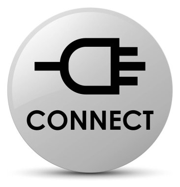 Beyaz yuvarlak düğmesini bağlanmak