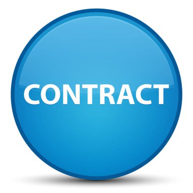 Sözleşme özel mavi düğme mavi