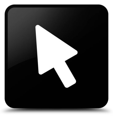 İmleç simgesi siyah kare düğme