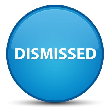 Özel mavi mavi yuvarlak düğmesini reddetti