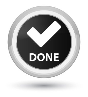 (Simge doğrulama) Başbakan düğmenin siyah