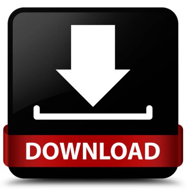 Download siyah kare düğme kırmızı kurdele orta