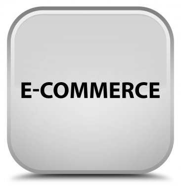 E-ticaret özel beyaz kare düğme