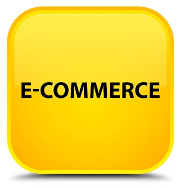 E-ticaret özel sarı kare düğme