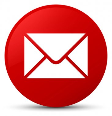 E-posta simgesi kırmızı yuvarlak düğmesi