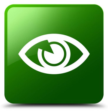 Göz simgesi yeşil kare düğme