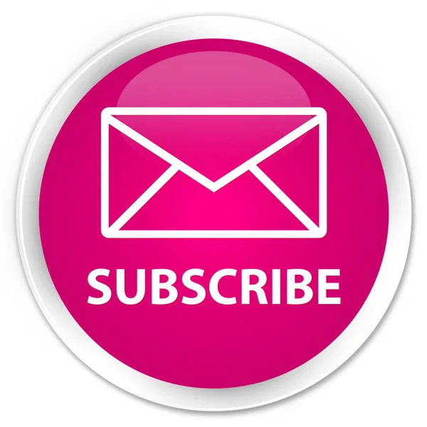 Subscribe (email icon) premium pink round button