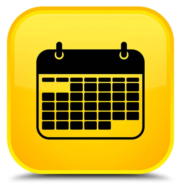 Calendar icon special yellow square button