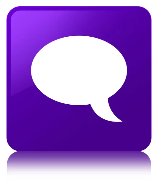 Chat icon purple square button